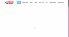 Desktop Screenshot of kickcanceroverboard.org